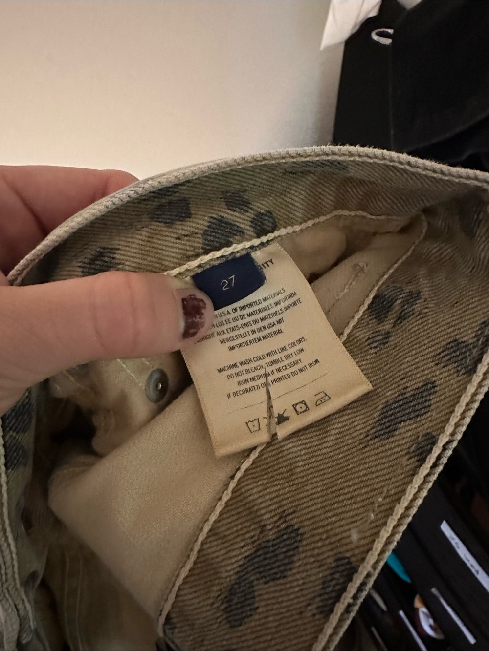 NWOT Citizens of Humaity Miro barrel cheetah jeans - Picture 9 of 10